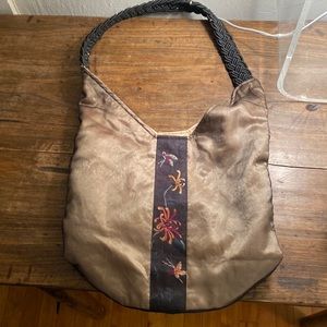 Gorgeous chinoiserie bucket bag